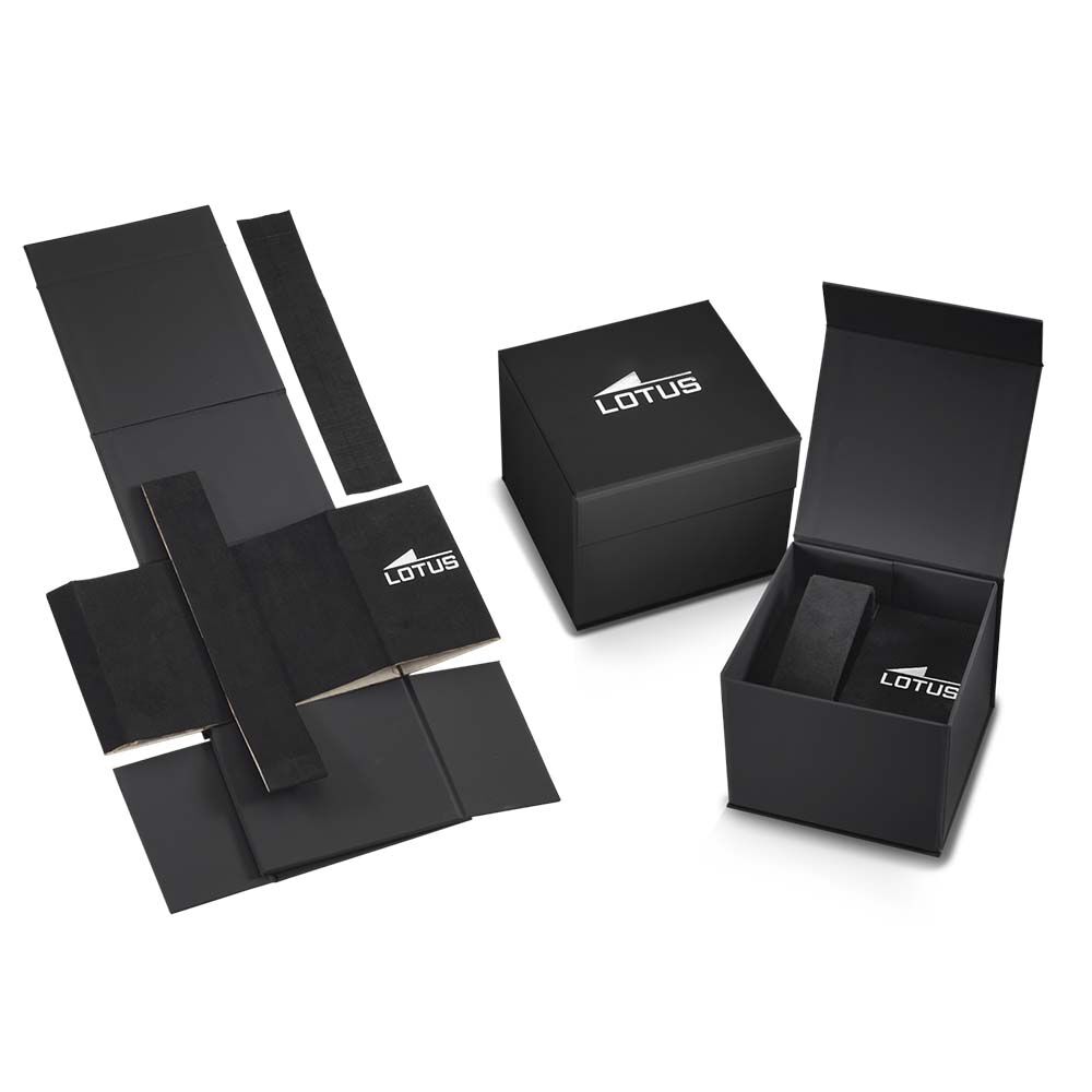 Montre Lotus Minimalist Noir -  Homme | Marc Orian