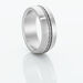 Bague Sam Acier Blanc - Bagues grosses Homme | Marc Orian