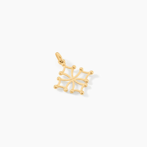 Pendentif Dajo Croix Occitane Or Jaune - Pendentifs Famille | Marc Orian