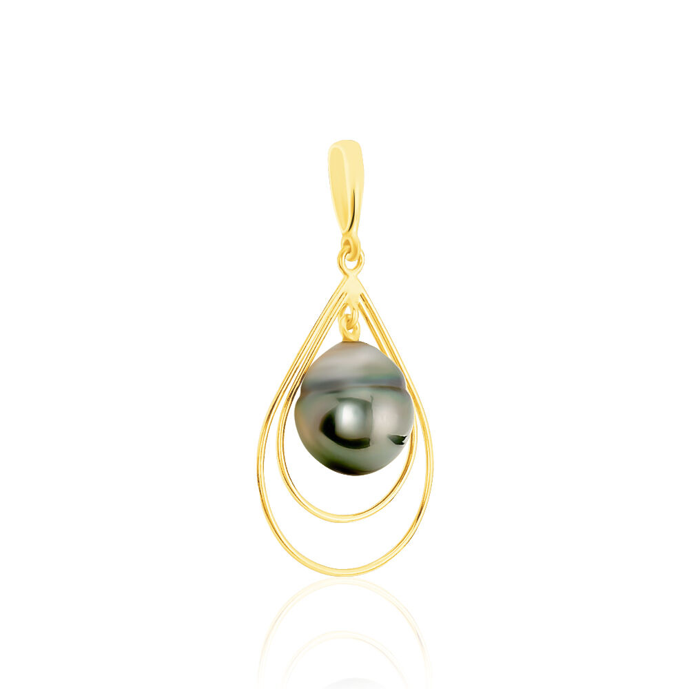 Pendentif Martyna Or Jaune Perle De Culture De Tahiti - Pendentifs Femme | Marc Orian