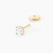 Boucles D'oreilles Puces Aphrodite Or Jaune Diamant - Puces Famille | Marc Orian