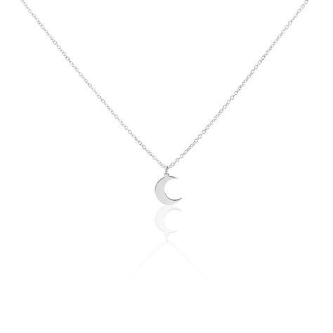 Collier Sonnie Argent Blanc - Colliers Femme | Marc Orian
