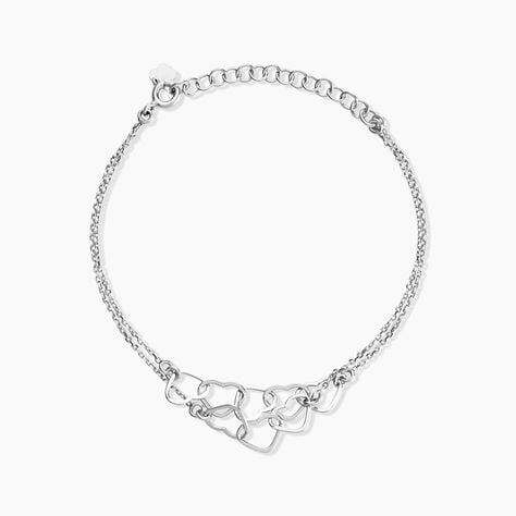 Bracelet Chiara Argent Blanc - Bracelets fantaisie Femme | Marc Orian