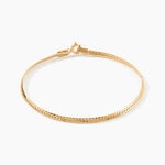 Bracelet Or Jaune Izel Maille Anglaise - Bracelets mailles Femme | Marc Orian