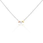 Collier Tania Argent Tricolore - Colliers fantaisie Femme | Marc Orian