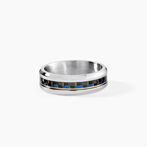 Bague Phebus Him Acier Blanc - Bijoux fantaisie Homme | Marc Orian