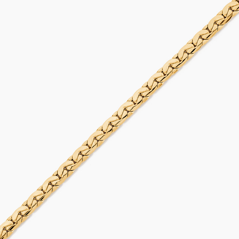 Bracelet Ivy Maille Haricot Or Jaune - Bracelets mailles Femme | Marc Orian