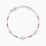 Bracelet Muguette Argent Blanc - Bracelets fantaisie Femme | Marc Orian