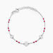 Bracelet Muguette Argent Blanc - Bracelets chaînes Femme | Marc Orian