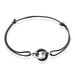 Bracelet You&me Argent Blanc Céramique Et Oxyde De Zirconium - Bracelets cordons Femme | Marc Orian