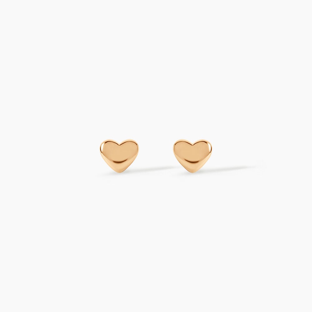 Boucles D'Oreilles Puces Berthille Plaqu&eacute; Or Jaune - Puces Femme | Marc Orian