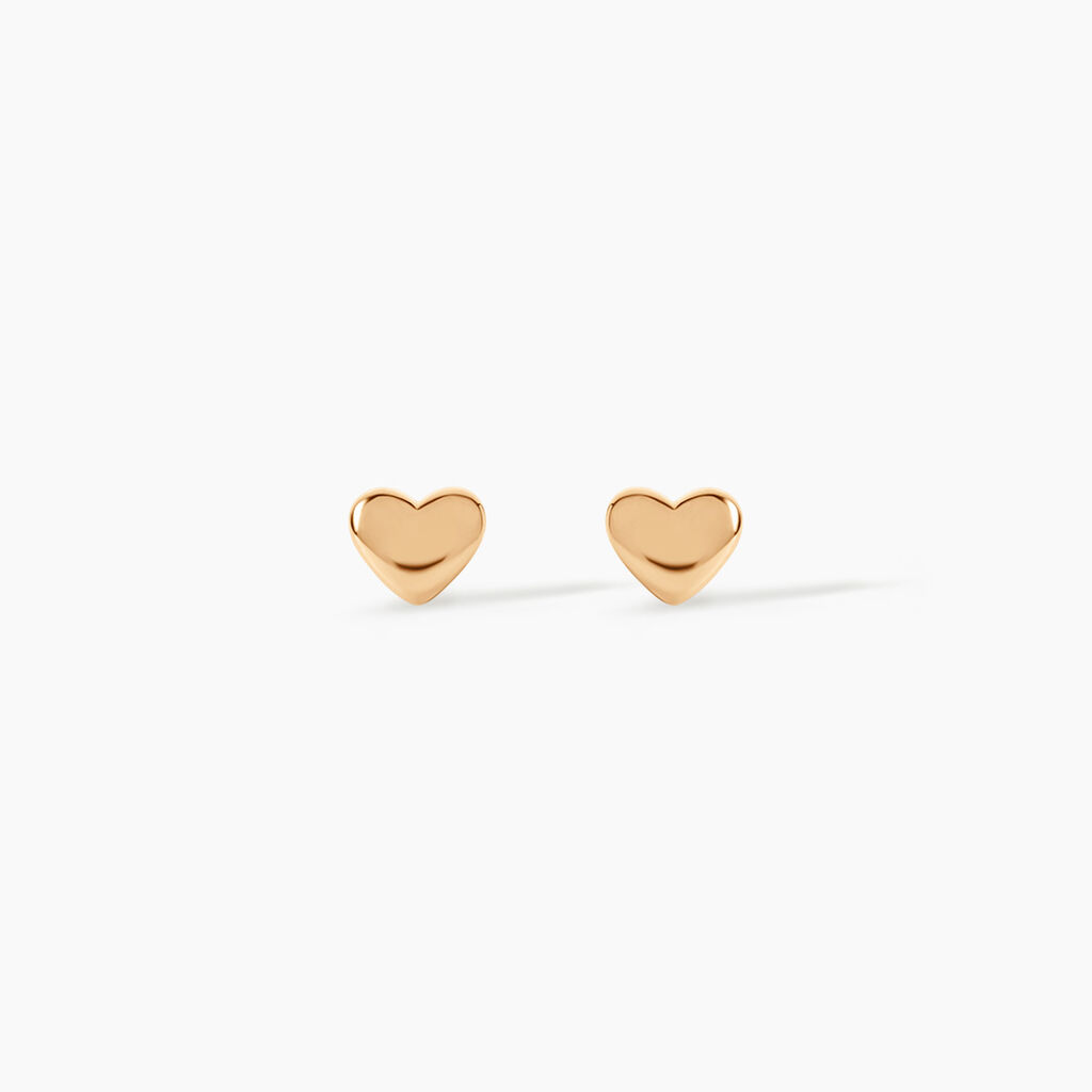 Boucles D'Oreilles Puces Berthille Plaqu&eacute; Or Jaune - Puces Femme | Marc Orian