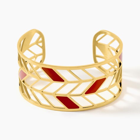 Bracelet Jonc Azat Acier Jaune - Bracelets joncs Femme | Marc Orian