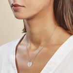 Pendentif Eudocie Or Blanc - Bijoux personnalis&eacute;s Famille | Marc Orian