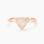 Bague La Muse Argent Rose Nacre Oxyde De Zirconium - Bijoux fantaisie Femme | Marc Orian