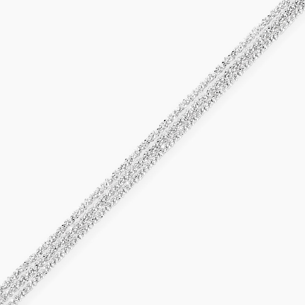 Bracelet Janelle Argent Blanc - Bracelets fantaisie Femme | Marc Orian