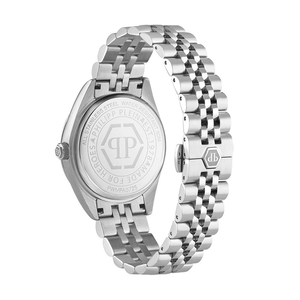 Montre Philipp Plein Date Superlative Argenté - Nouveautés Homme | Marc Orian