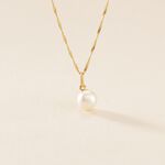 Pendentif Lenonie Or Jaune Perle De Culture - Pendentifs Femme | Marc Orian