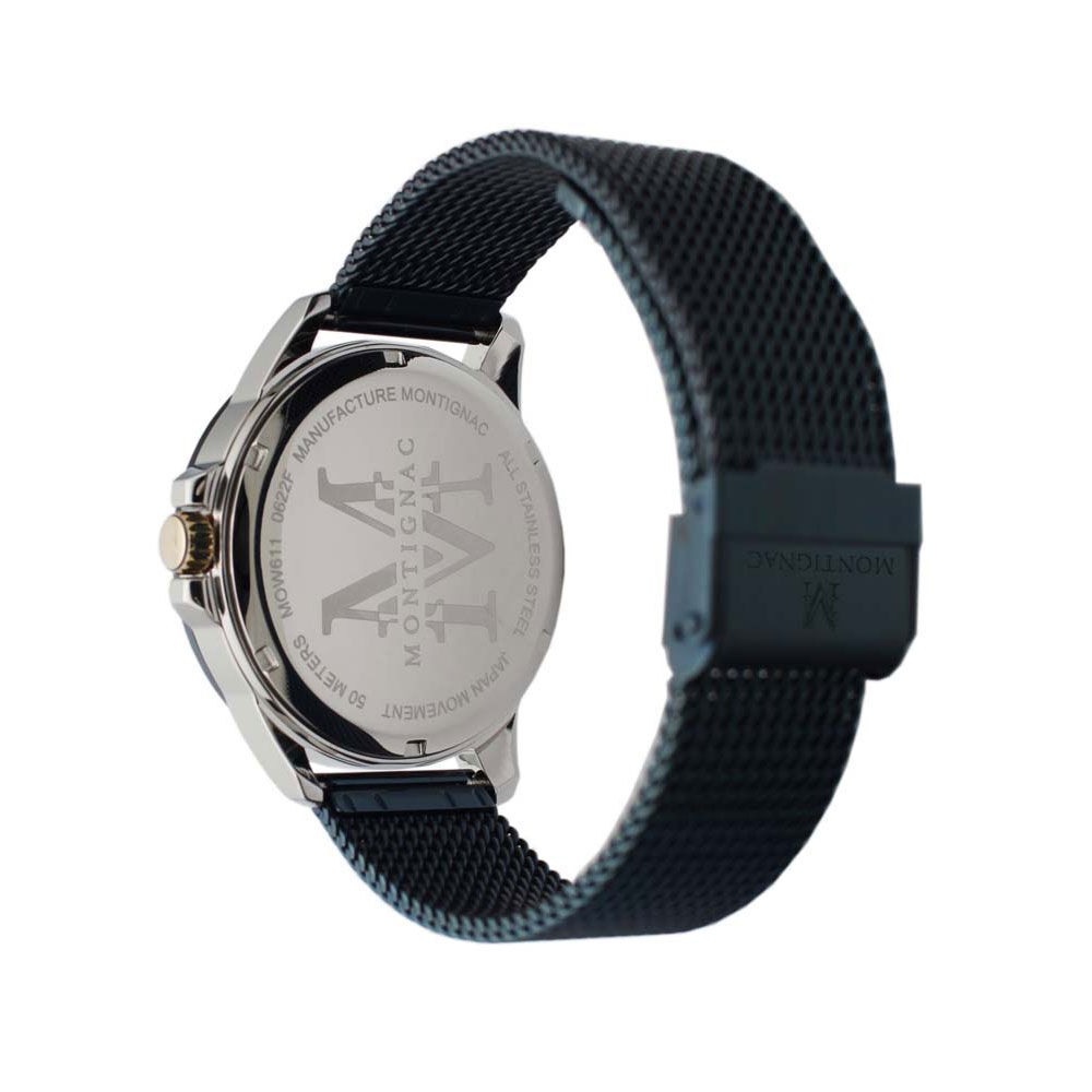 Montre Montignac Round Bleu - Montres &eacute;tanches Homme | Marc Orian