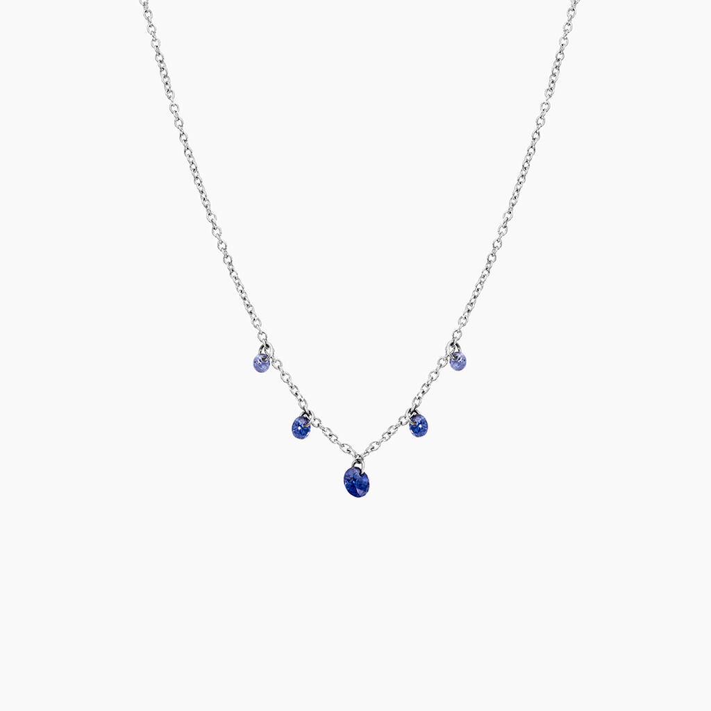 Collier Neoma Argent Oxyde De Zirconium - Colliers avec pierres Femme | Marc Orian