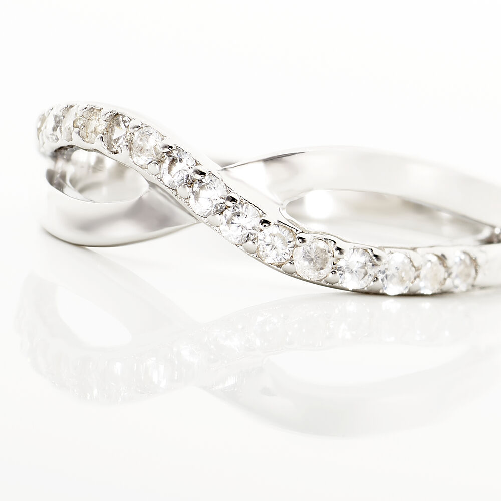 Bague Kassandre Argent Blanc Oxyde De Zirconium - Bagues avec pierre Femme | Marc Orian