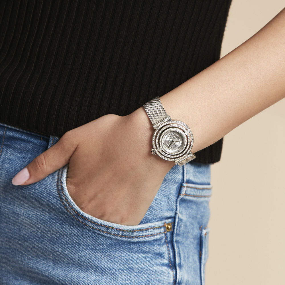 Montre maille online milanaise guess