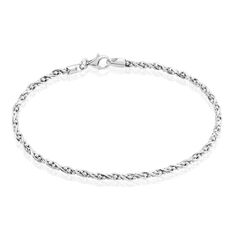 Bracelet Argent Blanc Apphia - Bracelets fantaisie Femme | Marc Orian