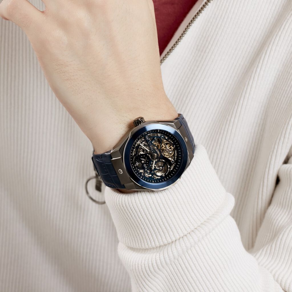 Montre Cerruti Cerruti Ruscello Automatic Bleu - Montres automatique Homme | Marc Orian