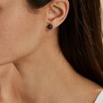 Boucles D'oreilles Puces Micaelle Teintees Or Jaune Perle De Culture - Boucles d'oreilles mariage Femme | Marc Orian