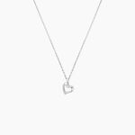 Collier Kaina Or Blanc Diamant - Colliers avec pierres Femme | Marc Orian