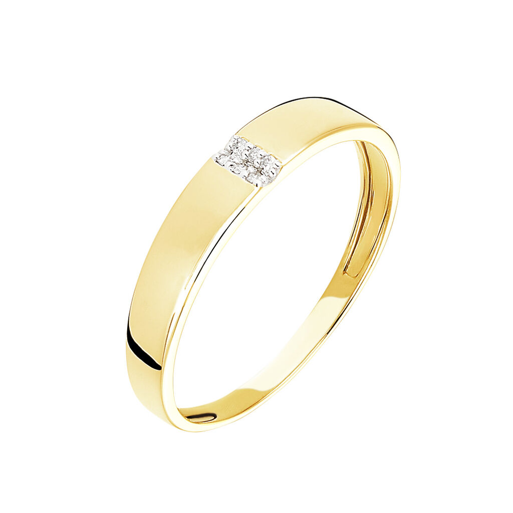 Bague Soha Or Jaune Diamant - Bagues pierres précieuses Femme | Marc Orian