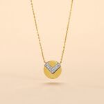 Collier Ruby Or Jaune Diamant - Colliers avec pierres Femme | Marc Orian