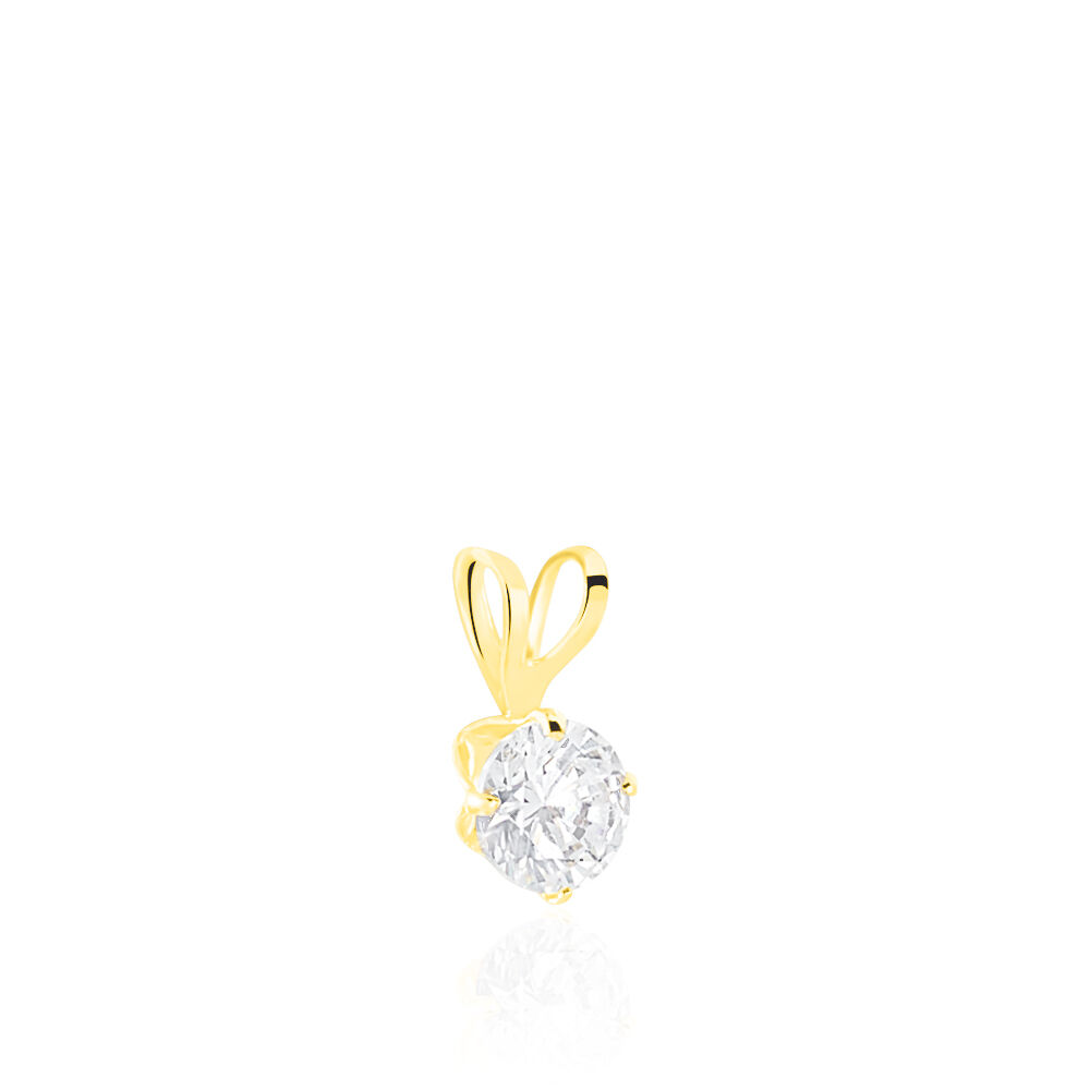 Pendentif Mabila Or Jaune Oxyde De Zirconium - Pendentifs Femme | Marc Orian