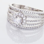 Bague Solitaire Iolente Argent Oxyde De Zirconium - Solitaires Femme | Marc Orian