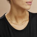 Cha&icirc;ne Camelie Maille Lumina Or Jaune - Chaines Femme | Marc Orian