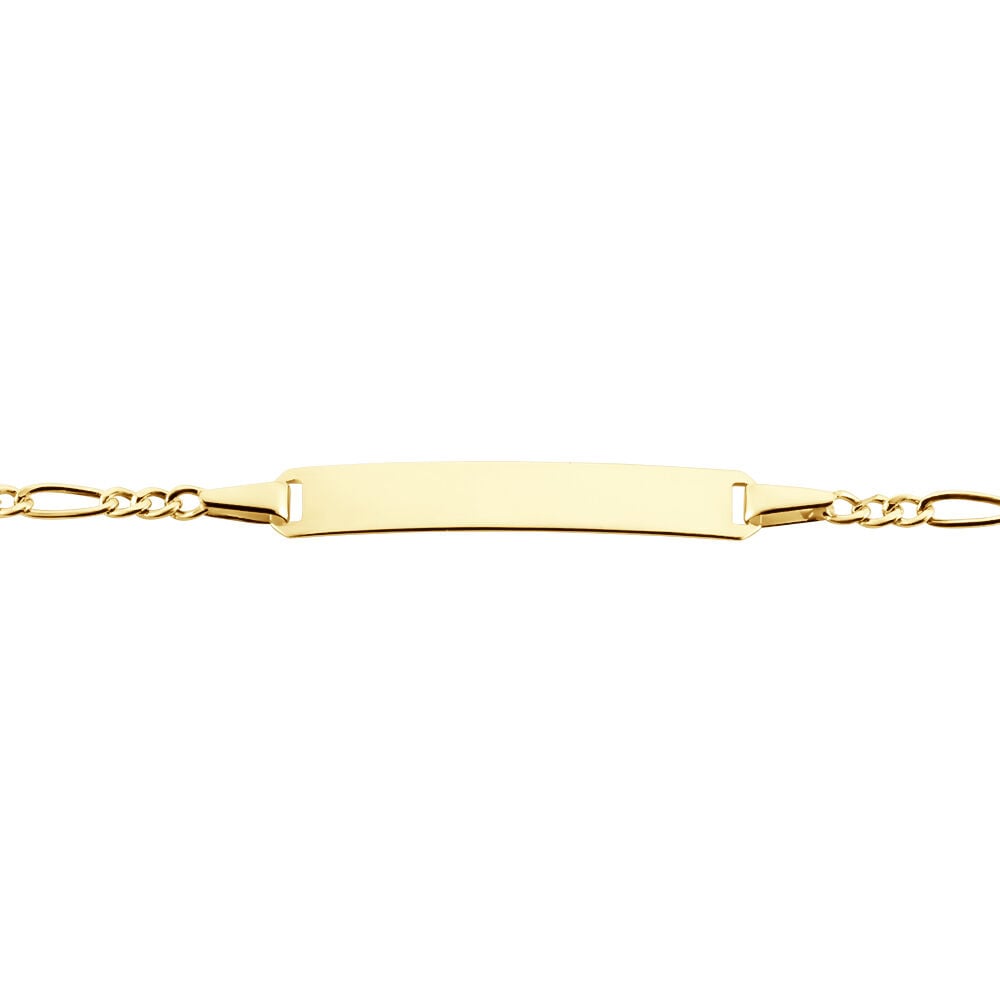 Bracelet Identite Bebe Or Jaune Bartolomee - Gourmettes Enfant | Marc Orian