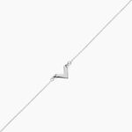 Bracelet Veroniica Argent Blanc - Bracelets fantaisie Femme | Marc Orian