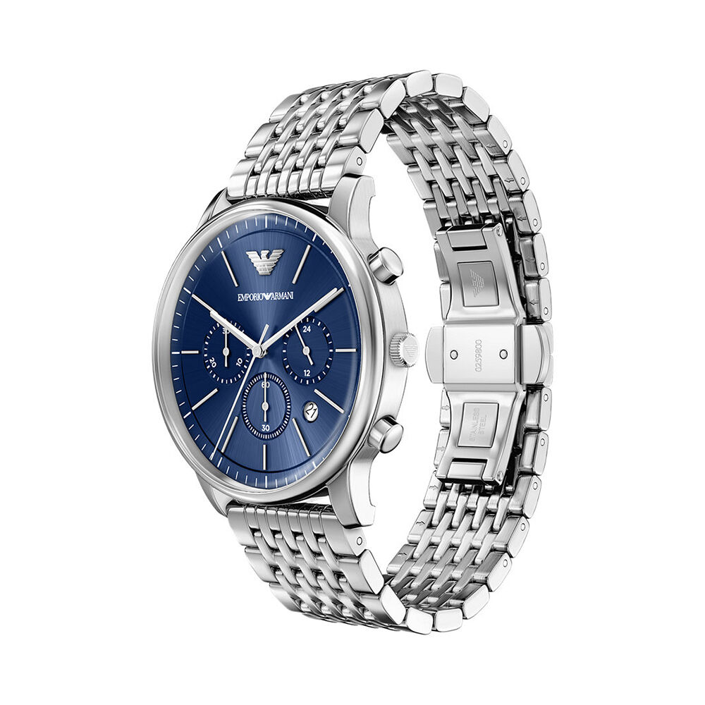 Montre Emporio Armani Bleu - Montres &eacute;tanches Homme | Marc Orian