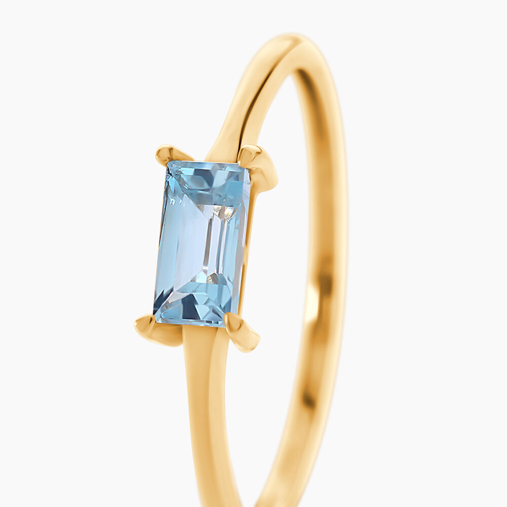 Bague Nottingham Or Jaune Topaze - Bagues pierres fines Femme | Marc Orian