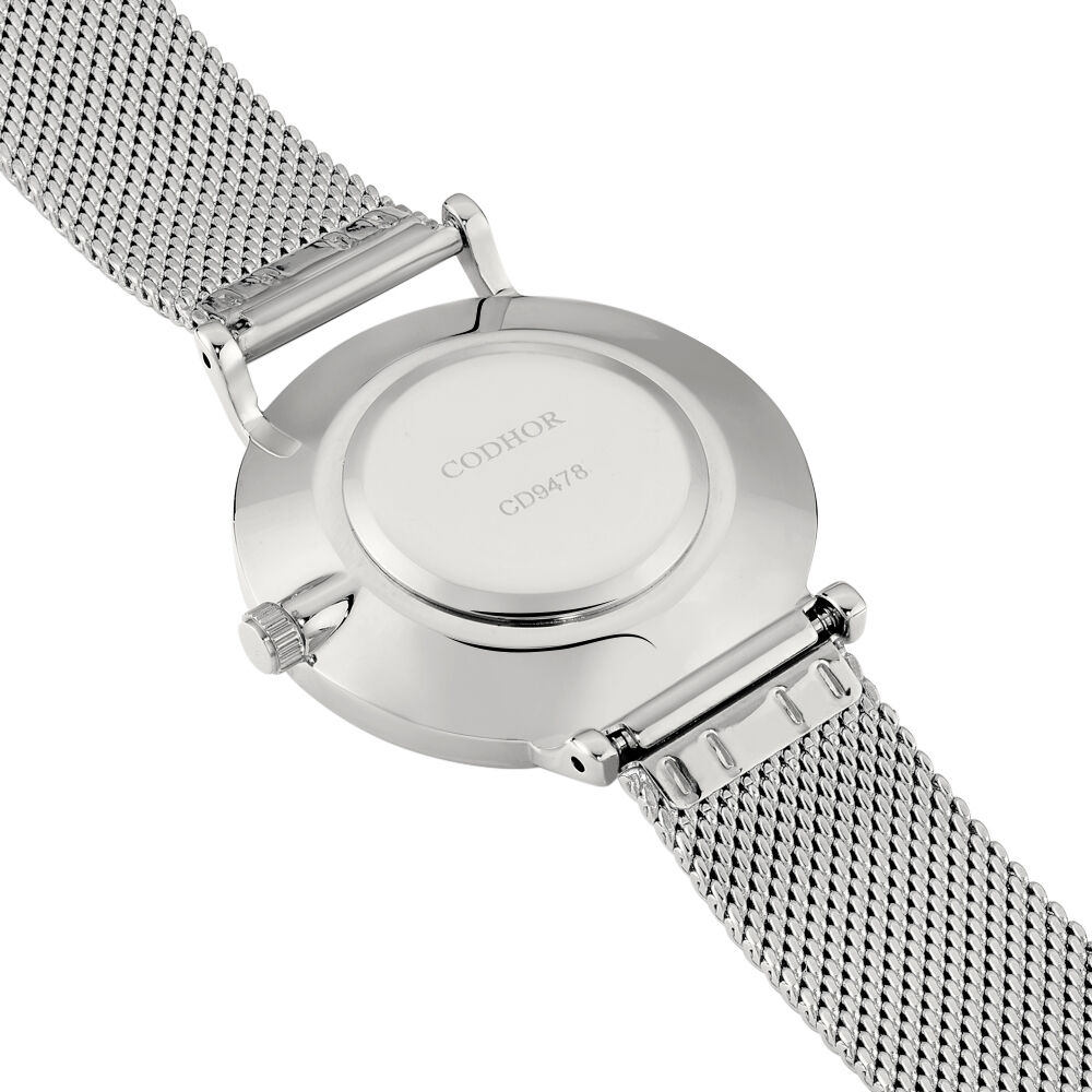 Montre Codhor Cindy Argenté - Montres étanches Femme | Marc Orian