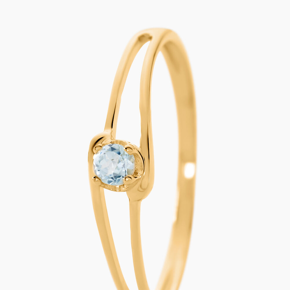 Bague Veroucha Or Jaune Topaze - Bagues pierres fines Femme | Marc Orian