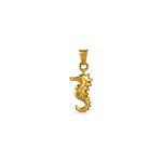 Pendentif Illide Hippocampe Or Jaune - Pendentifs Famille | Marc Orian