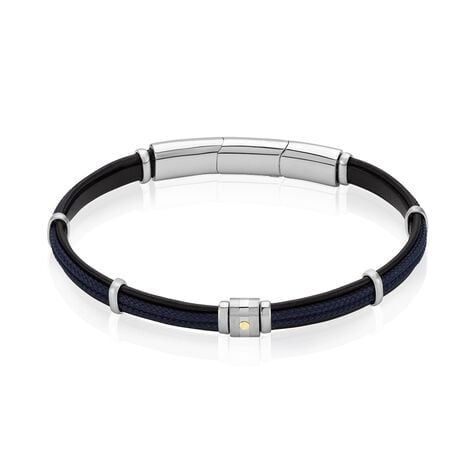 Bracelet Jourdan Cuir Noir - Bracelets cuir Homme | Marc Orian