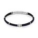 Bracelet Jourdan Cuir Noir - Bracelets cuir Homme | Marc Orian