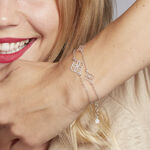 Bracelet Letizia Argent Blanc - Bracelets fantaisie Femme | Marc Orian