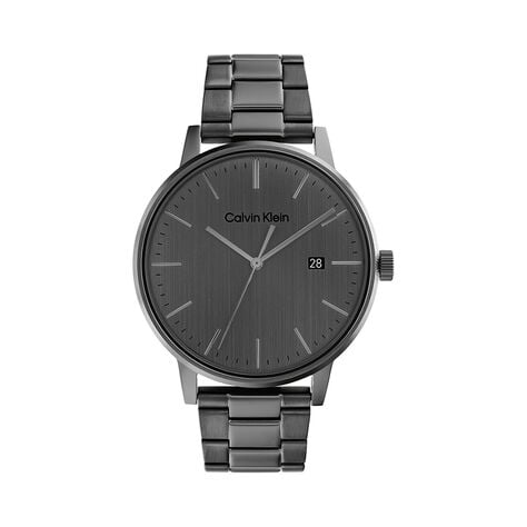 Montre Calvin Klein Linked Bracelet Gris - Montres &eacute;tanches Homme | Marc Orian