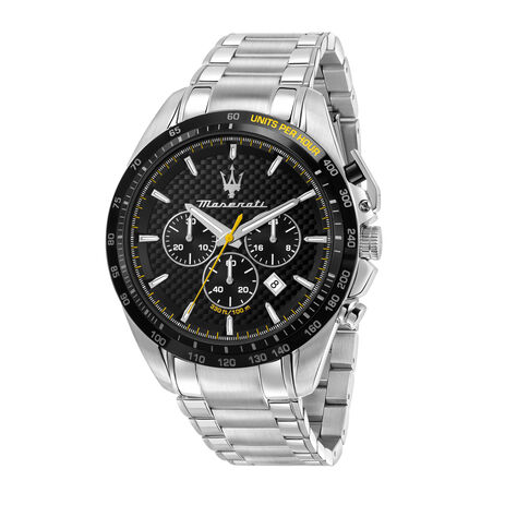 Montre Maserati Traguardo Noir - Montres étanches Homme | Marc Orian