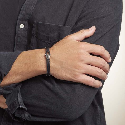 Bracelet Acier Blanc Achil - Bracelets Homme | Marc Orian