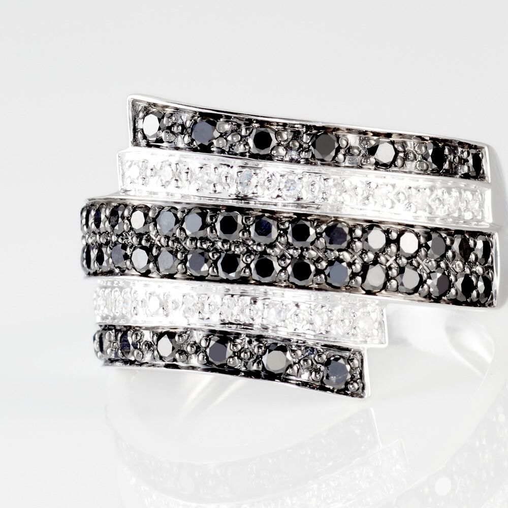 Bague Heldea Or Blanc Diamant - Bagues pierres précieuses Femme | Marc Orian