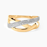Bague Nuccia Or Bicolore Diamant - Parures de mariage Femme | Marc Orian